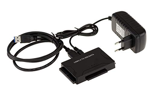 KALEA-INFORMATIQUE Convertisseur Adaptateur pour Disque Dur IDE 40 44 et SATA 2.5 3.5 vers USB 3.0, supporte 3 disques en même Temps (USB3 5G)