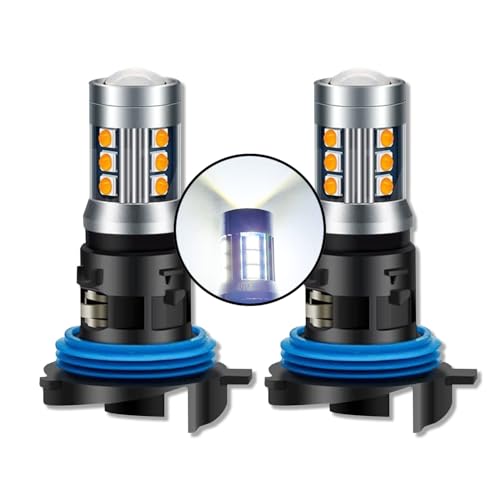 Bombillas HP24W LED Canbus luces de circulación diurna DRL luz lateral blanca PSA