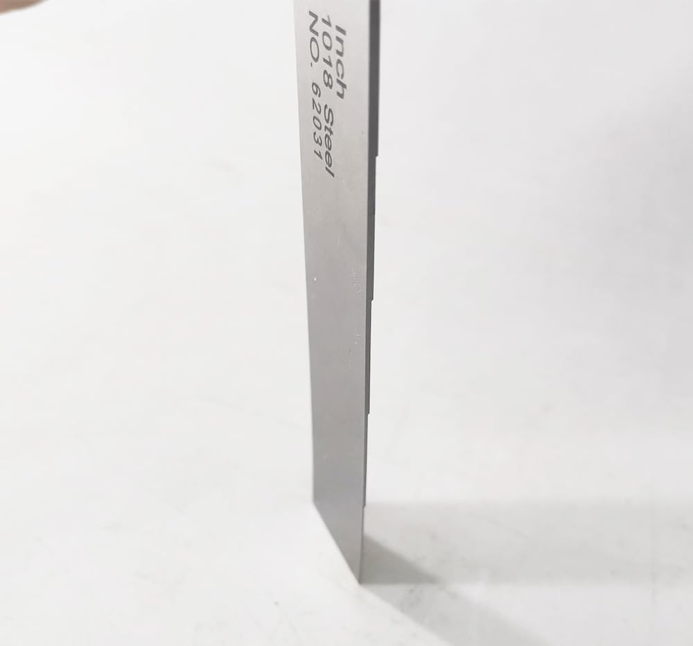Ultrasonic Calibration Block 0.010" 0.020" 0.030" 0.040" 0.050" 1018 Carbon Steel Calibration Block for Ultrasonic Thickness Gauge in UT for Thickness and Linearity Calibrationin in NDT