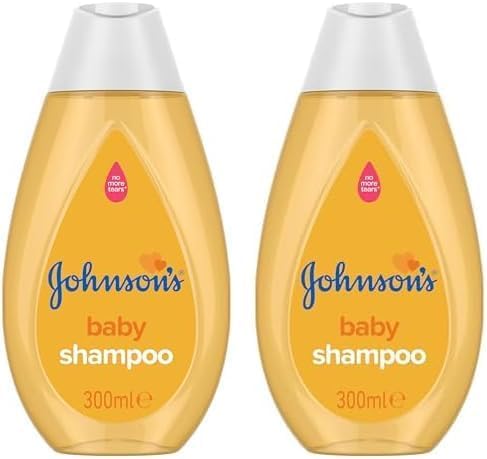 Johnson's Baby, Shampoo Senza Coloranti Solfati Alcol e Sapone, Non Più Lacrime, 300ml (Confezione da 2)