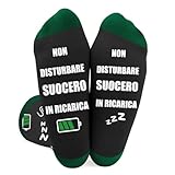 Ardusnpe Regalo Suocero Regalo Natale Calzini Regali Festa del Papà Festa dei Nonni Compleanno Motivazionale Laurea Regali Pasqua Calendario Avvento Pensione San Valentino per Suocero