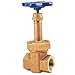 NIBCO T154A 1/2 Threaded 200# Rising Stem Gate Bronze