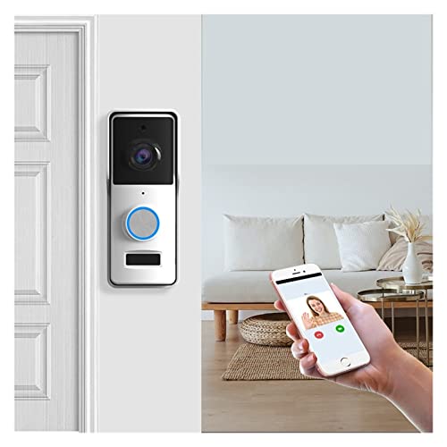 Visiophone sans fil et sonnette pour maison avec interphone video de surveillance