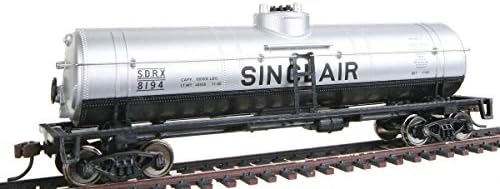 Walthers Trainline 40' Tank Car with Metal Wheels Ready to Run - Sinclair Oil image 5