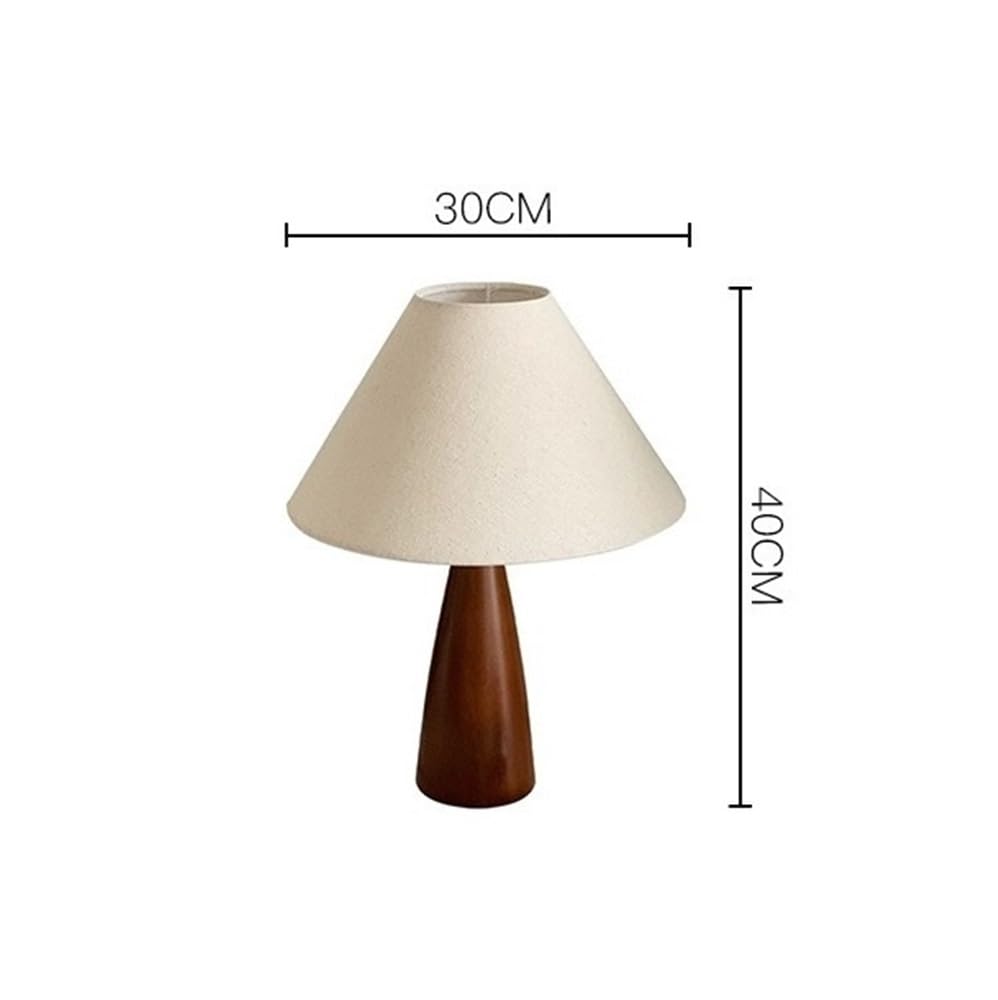Affascinante Lampada da tavolo in legno, lampada da comodino for camera da letto, atmosfera retrò Arredamento per la casa