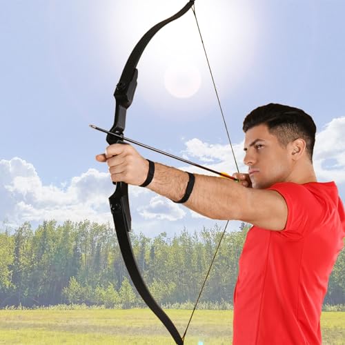 SPG Archery Recurve Bow for Brginners - Takedown Recurve Bows for Adults Beginner Youth 20lb 30 lb 40lb Ambidextrous Bows for Teenagers Men Women Outdoors Gifts (20 LBS)