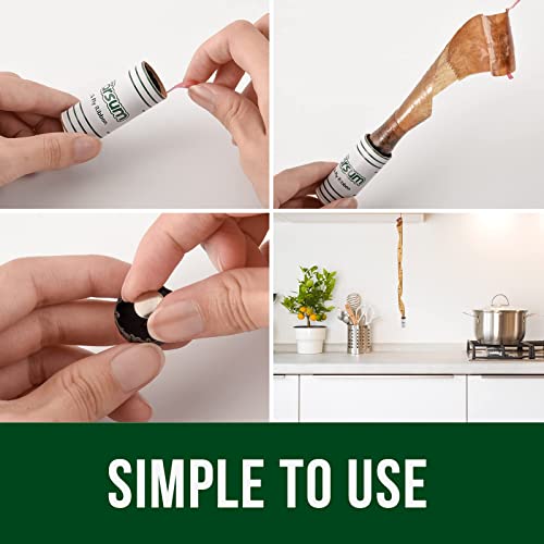 Garsum Fruit Fly Traps For Indoors/Outdoors, Fly Strips Indoor Sticky Hanging, Fly Paper Fly Tape, Fly Ribbon Fly Catcher For Inside Home 12 Traps #TOP5