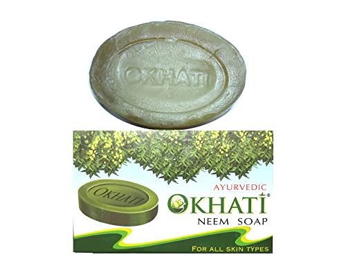 オカティ ニーム ソープ 75g AYURVEDEC OKHATI NEEM SOAP/NEPAL HIMALAYA SOAP ヒマラヤ石鹸