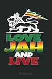Rasta Zion Lion Rastafari Juneteenth Black History Notebook: Juneteenth Notebook Gift Idea Freedom Day Black Lives Matter|6x9 110 Page Glossy Finish|Journal Gift For Men Women Kids