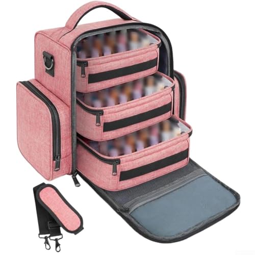 Grand sac de rangement pour vernis à ongles cosmétiques et bouteilles de médicaments