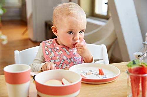 LÄSSIG Baby slabbetje set (5 stuks) klittenbandsluiting katoen waterdicht / Value Pack Bib Glama Lama - Image 7