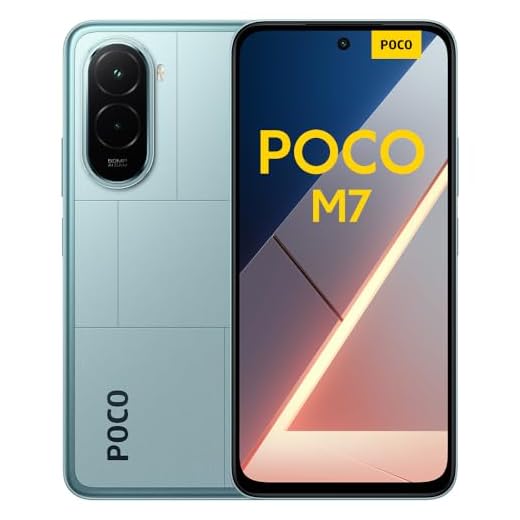 POCO M7, Smartphone 8+256GB, Display FHD+ da 6,9" 144Hz, Snapdragon 685, Doppia fotocamera AI da 50MP, Batteria da 7000mAh, Garanzia di 2 anni, Blu, Caricabatterie non incluso