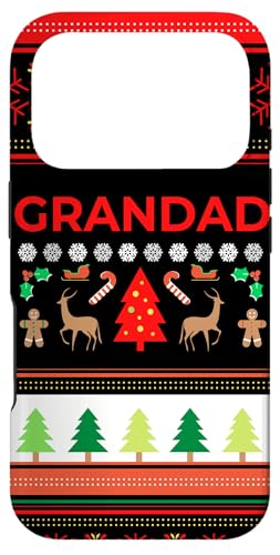 Grandad Ugly Christmas Z[^[ ʔ pbv NX}X Z[^[ Y X}zP[X iPhone 17 Pro p