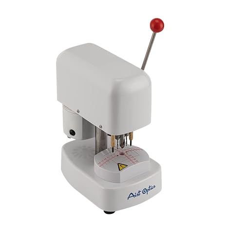 Eyeglass Drilling Machine Pattern Drilling Machine, Driller with Plastic Body Optician Instrument