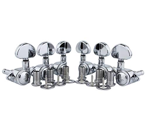 Guyker Guitar Locking Tuners 3L+3R Chrome