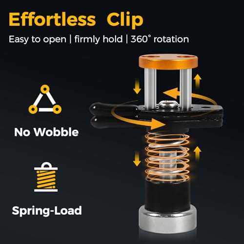 image for NOEVSBIG Magnetic Helping Hands Clamp Metal, Adjustable Third Hand Sol