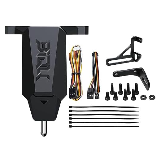 BIQU MicroProbe V2.0 Auto Bed Leveling Sensor Kit New Upgrade Metal Probe with Metal Bracket for Ender 3/Ender 3 V2 BIQU B1 H2 Extruder All FDM 3D Printer Compatible SKR Mini E3 V3.0/Octopus Board