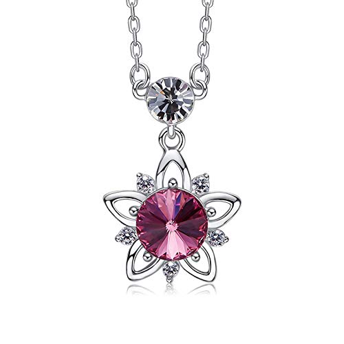 Bijoux fins avec fleurs violettes pour célébrer votre histoire d'amour