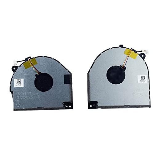Ventilador de refrigeração de CPU e GPU de substituição para Cooler de laptop da série Lenovo Legion Y7000 Y530 Y530-15ICH