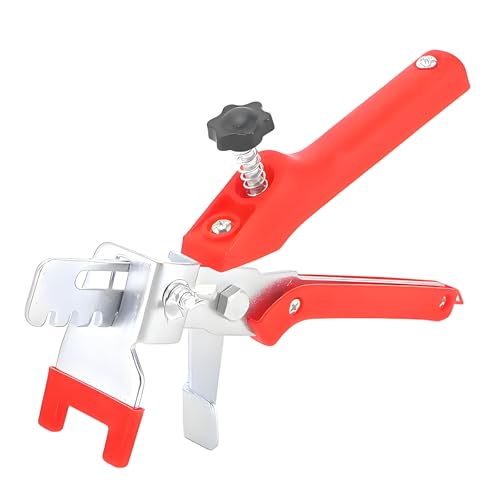 Sistema de nivelación de azulejos, 1 alicates de nivelación de azulejos reutilizables, herramienta de instalación de azulejos para piedra y suelos (1 alicates de nivelación de azulejos)