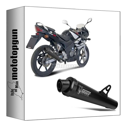 Ligne complete Mivv X-Cone homologuee pour remplacer le pot rouille de votre Honda CBR 125 R