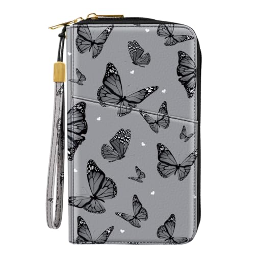 Simikol Family Passport Holder Wallet RFID Blocking Document Organizer