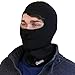 ALPIDEX Pasamontañas Balaclava Invierno Moto Ski Negro Niño Mujer Hombre, Tamaño:XS/s, Color:Negro
