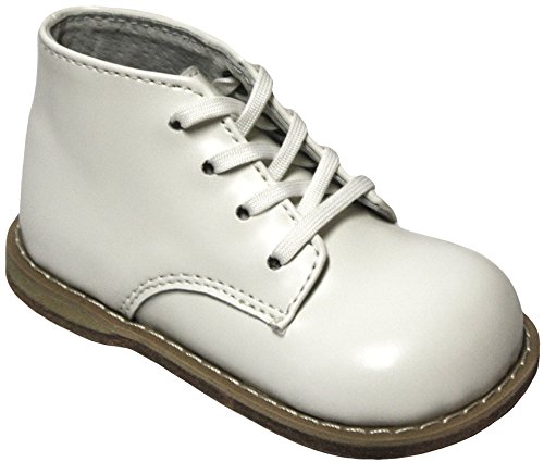 Cavoo Leather Baby Walking Shoes (4.5, White)