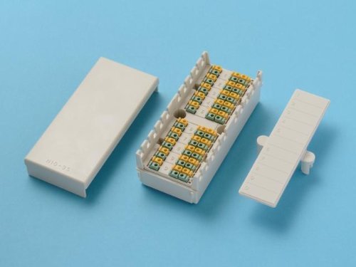 Amazon.co.jp: 八光電機製作所 10回線用 小型端子板 N10-3S