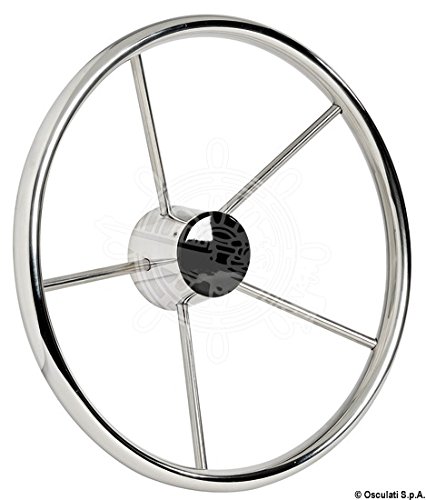 OSCULATI Volante Inox 5 Razze 420 mm