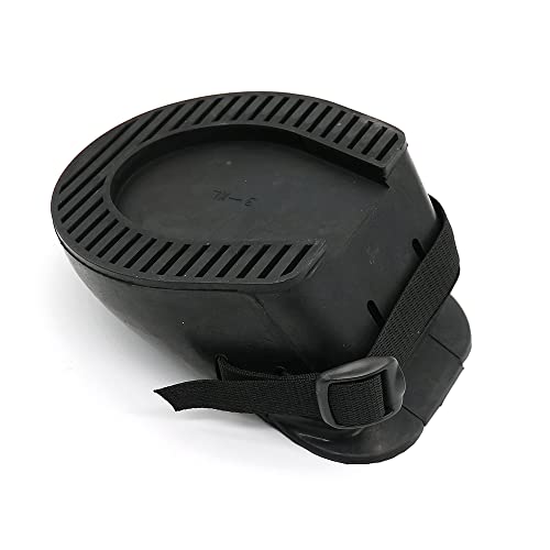 2 peças de sapatos antiderrapantes para cavalo, botas de ferradura para equitação de borracha, corre