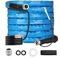 RVGUARD Heated Water Hose 25FT for RV, -20 ? Freeze Protection Heated Drinking Water Hose with Energy-Saving Thermostat, Lead and BPA Free for RV/Home/Garden