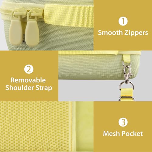 Image of co2CREA Hard Travel Case for Bose SoundLink Flex 2 /1 Speaker, Citrus Yellow