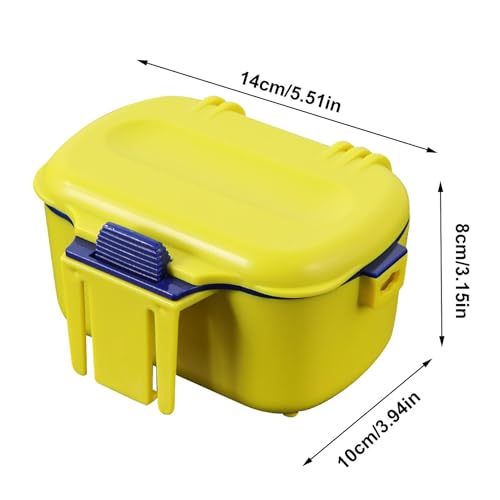 Fishing Live Bait Box - Live Lure Bait Hook Carrying Case | Insulated Fishing Bait Container | Portable Water Resistant Live Bait Storage Bucket With Lanyard For Earth Worm - Image 6