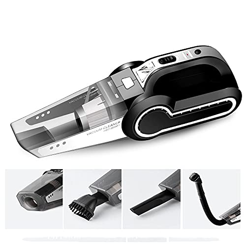 ruiyaomaoyifff Auto Vacuum CleanerHigh-Power Multifunctionele Auto Lucht PumpHigh-Power Draagbare Vier-in-One Auto stofzuiger (Color : Black) - Image 5