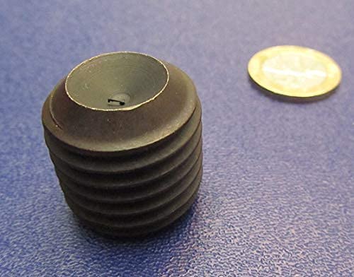 Black Oxide Finish Alloy Steel Cup Point Set Screw 1"-8 x 1.00" Length 3 pcs