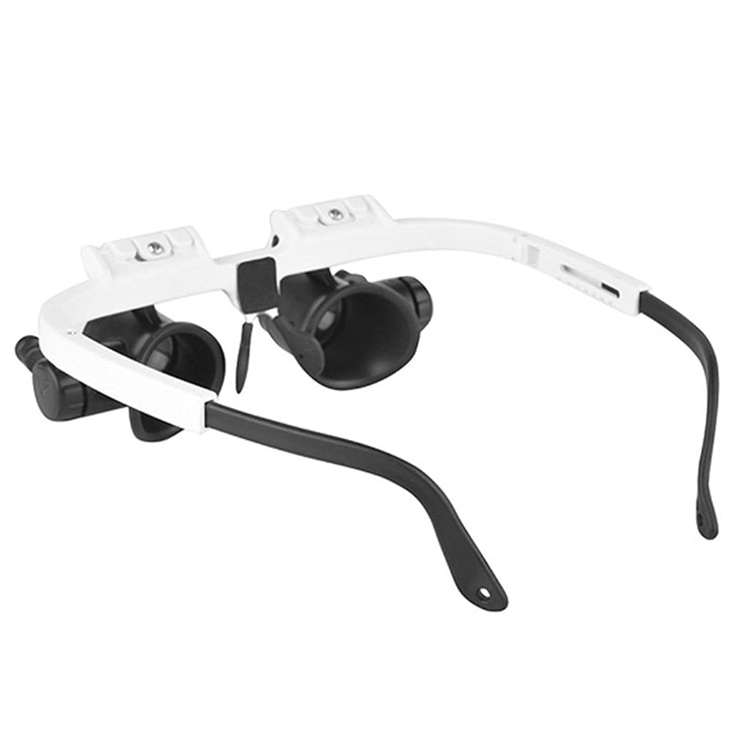 Lupa de reparación binocular con luz LED de 8X 15X 23X para mantenimiento de precisión