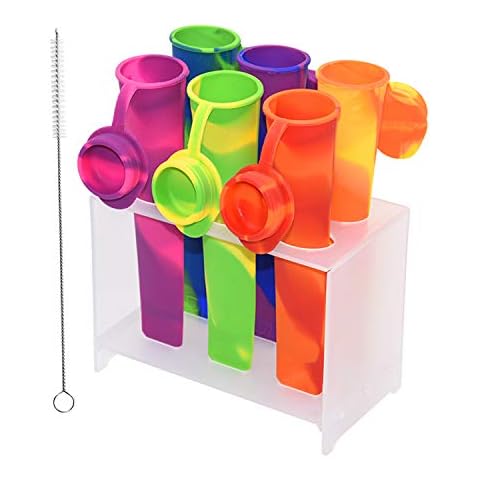 Bangp 6-Piece Silicone Popsicle Molds Cover