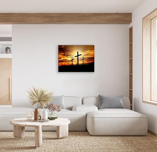 Impression sur toile forêt œuvre moderne de grand format - 4