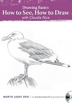 DVD Drawing Basics, How to See, How to Draw with Claudia Nice Book