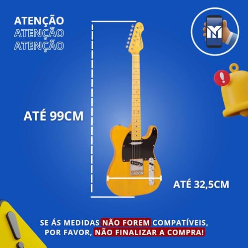 Capa Para Guitarra Luxo Acolchoada Forrada G150LX