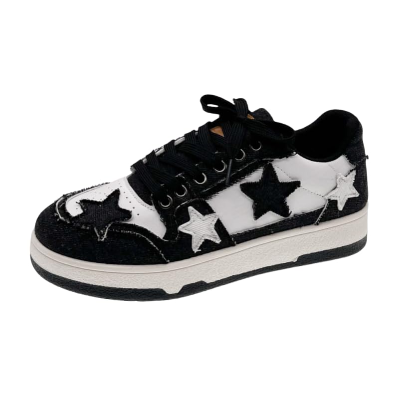JXpxbao Retro Sneaker Damen Schuhe Skateboardschuhe Laufschuhe Turnschuhe Mit Luftpolster Walkingschuhe Skateboardschuhe Sportschuhe