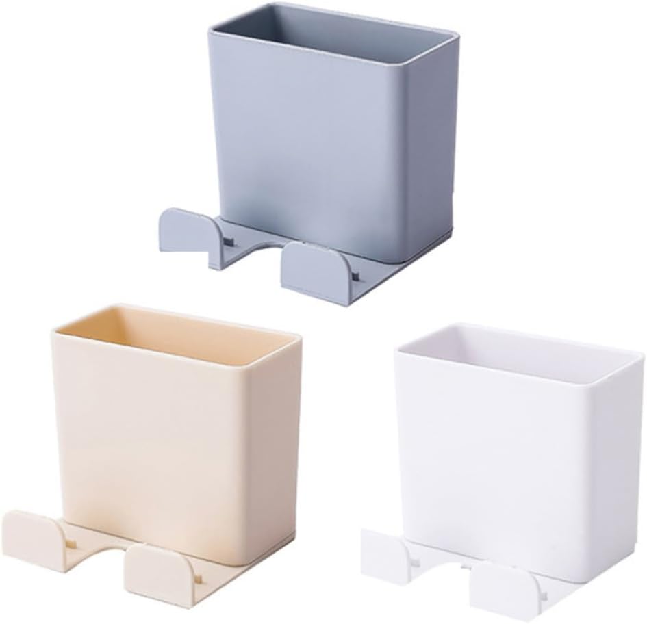 SUPVOX Wall Mounted Storage Box 3pcs for Remote Controls and Cell Phones