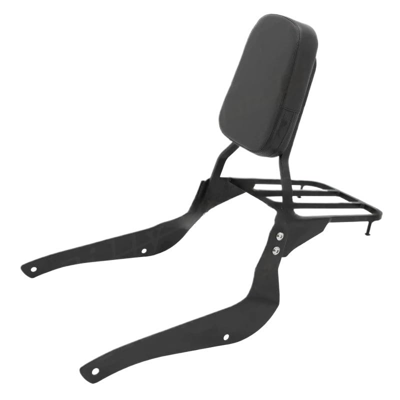 Dossier passager moto Volusia VL800 Boulevard C50 avec porte-bagages de dosseret de selle custom