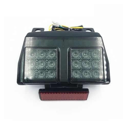Luz trasera LED para Ducati 748 y 996 con acabado ahumado premium y freno integrado