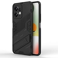 SEAHAI Cover Xiaomi Redmi Note 12 Pro 4G: Custodia Militare Anticaduta Con Supporto Pieghevole Nascosto – Blu - 2