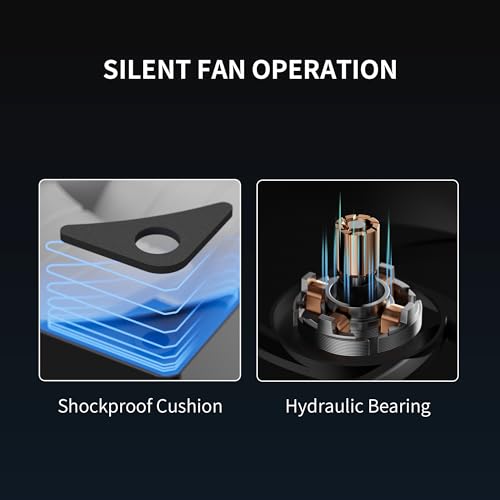 Image of Ant Esports V8 Digital CPU Air Cooler CPU Fan with LED Temperature Display & ARGB|2x120mm FANs| Support Intel - LGA1851 / 1700 /1200 AMD - AM5 / AM4