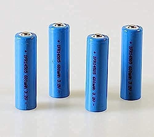 Set de 4 pilas recargables de 600mAh 3.2V