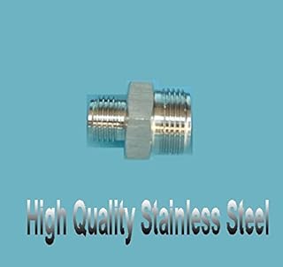 Metric Hydraulic Male Fitting M14 x 1.5 M14X1.5 to M12 x 1.25 M12X1.25 304 Stainless Steel