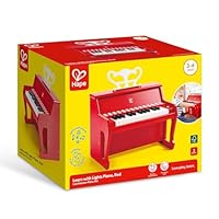 Amazon.co.jp: Hape(ハペ) デラックスアップライトピアノ（赤） 3才